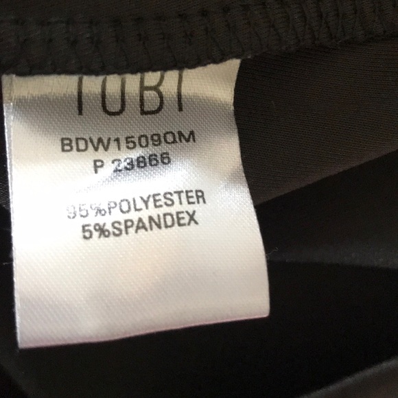 Tobi Mod Squad/Twiggy W/Pockets Black Dress - Picture 7 of 8